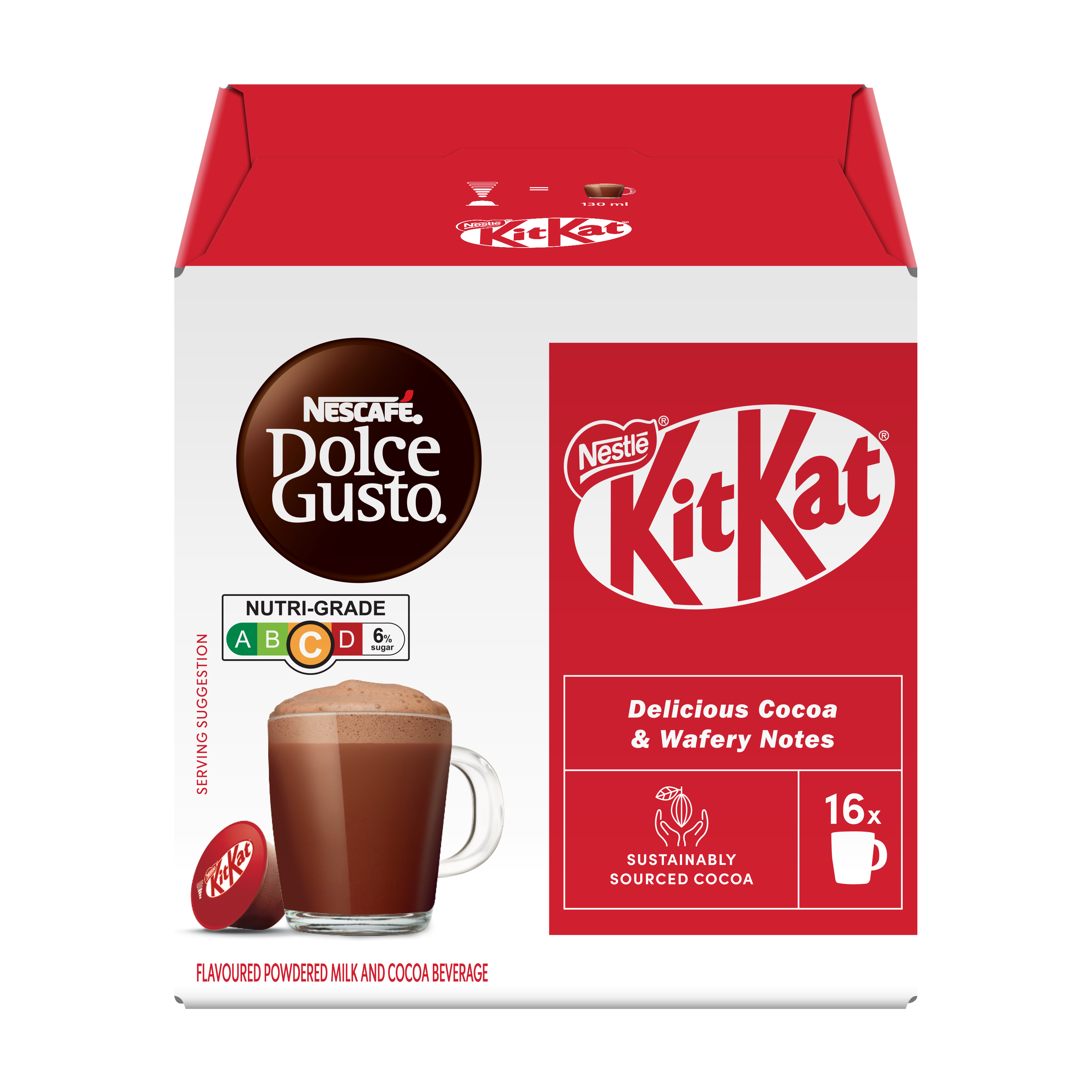 【Hikari】新品未開封品 Nescafé Dolce Gusto NESCAFÉ® Dolce Gusto® KitKat® Hot Cocoa | Dear Nestlé Singapore